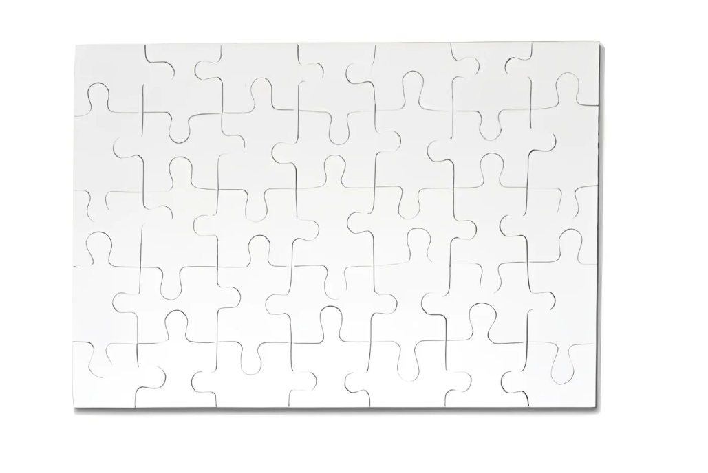 Sublimatie puzzel - 88 stukjes - 27 x 19,5 cm - Karton