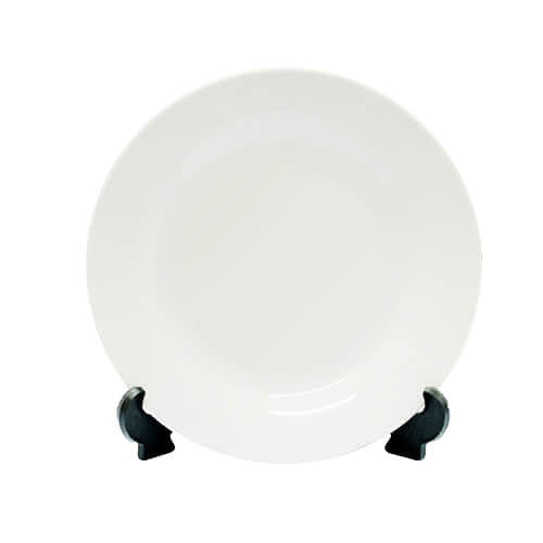Sublimatie Bord (20 cm) - Inclusief standaard - Keramiek