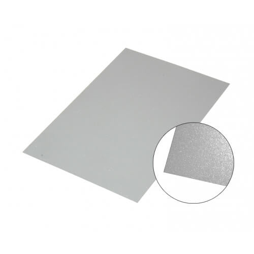 Sublimatie Aluminium Plaat, 20 x 30 cm, zilverglans