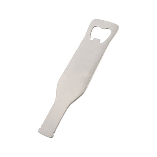 Sublimatie flesopener - Bierfles - Zilver