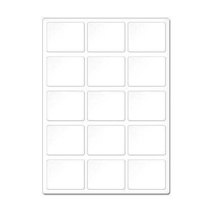 Sublimatie Memory - Per 15 kaarten